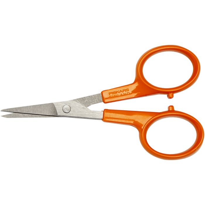 Fiskars Klassieke Precisie Schaar, L: 10 cm, 1 stuk