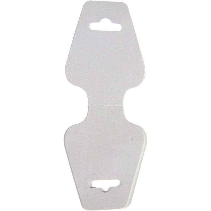 Carte à suspendre bijoux - My design, gris clair, 100 pièces/ 1 Pq.