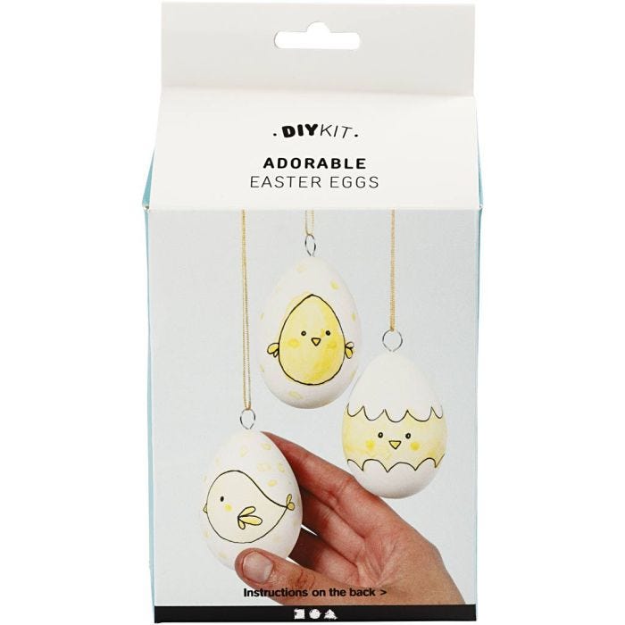 Oeufs, amis et famille de Pâques, 18 set/ 1 Pq.