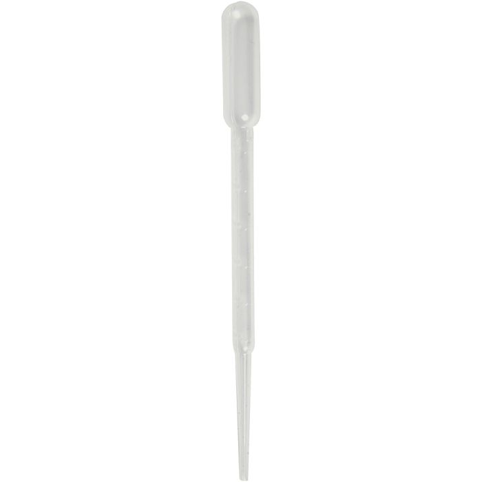 Pipette, L : 15 cm, 3 ml, transparent, 15 pièces/ 1 Pq.