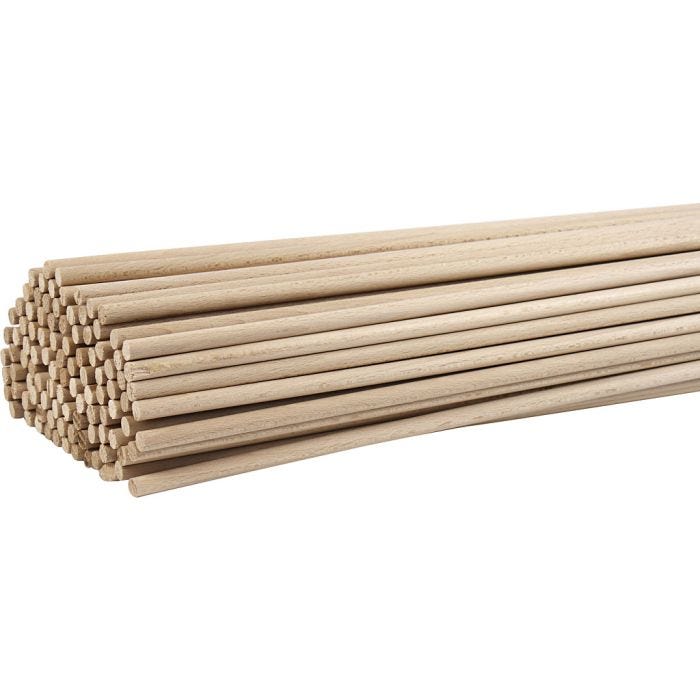 Tuteurs, L : 60 cm, d 8 mm, 10 pièces/ 1 Pq.