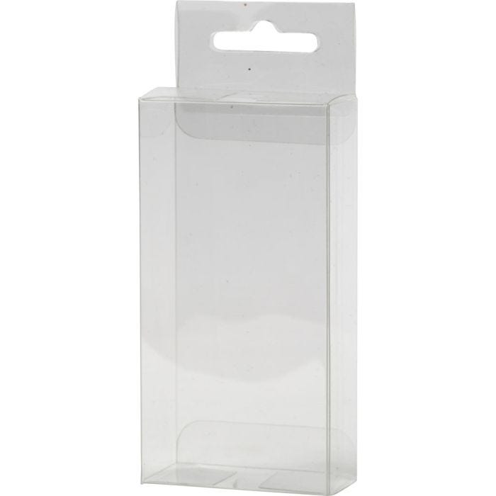 Boîte d'emballage en PET, dim. 51x100x26 mm, 100 pièces/ 1 Pq.