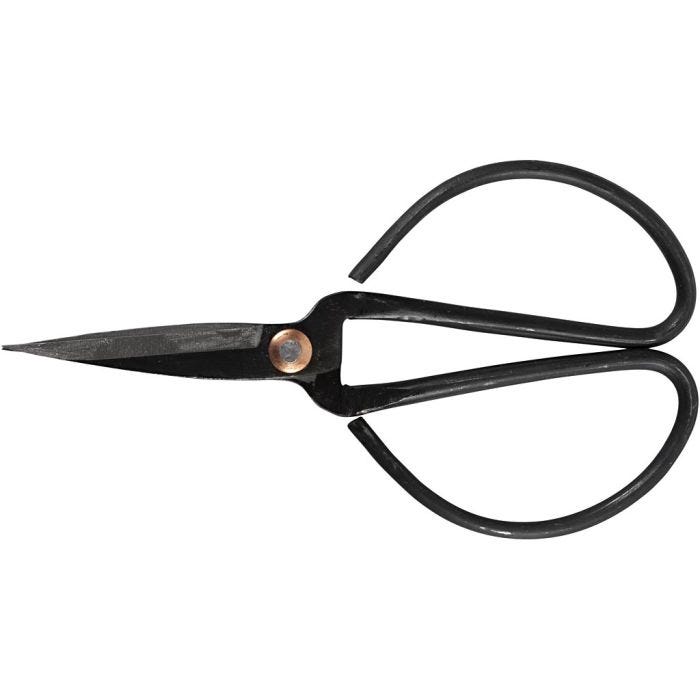 Ciseaux à l’ancienne, L : 15 cm, L : 8 cm, 1 pièce