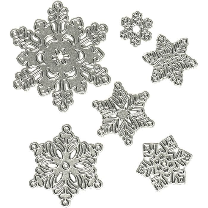 Gabarit de coupe, flocon de neige, d 2-6 cm, 1 pièce