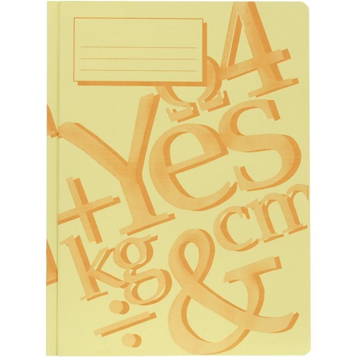 pochette de travail, A4, jaune, 100 pièces/ 1 Pq.