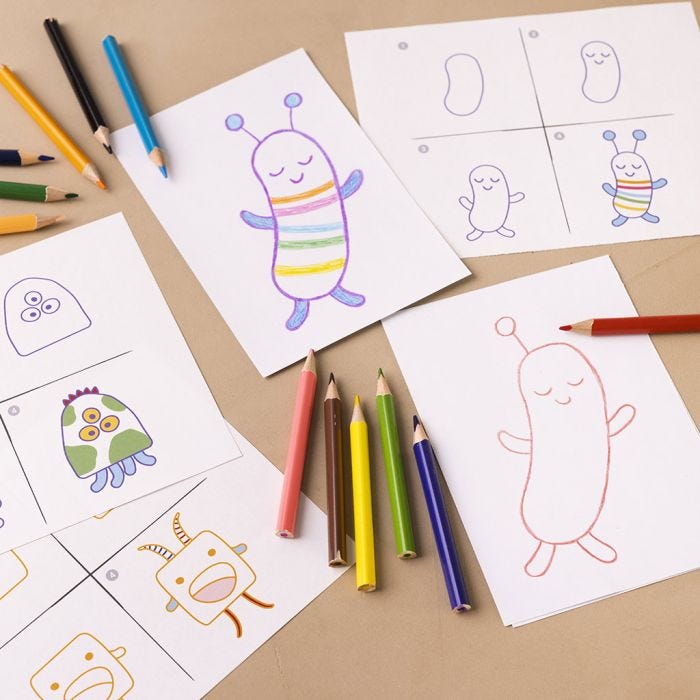 Apprenez à dessiner des monstres