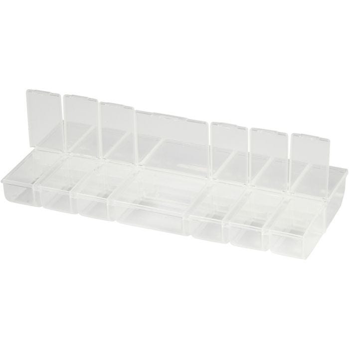 Hobby boîte de rangement, H : 2,8 cm, dim. 24x11 cm, 1 pièce