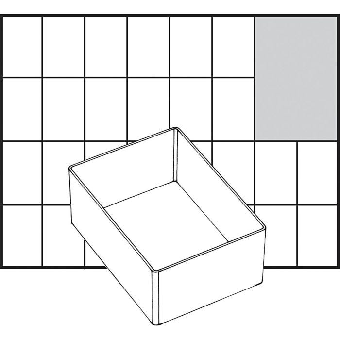 Inzet Box, afm A7-1, H: 47 mm, afm 109x79 mm, 1 stuk