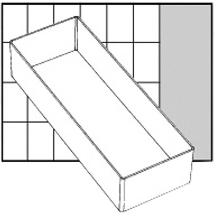 Inzet Box, H: 47 mm, afm 218x79 mm, 1 stuk