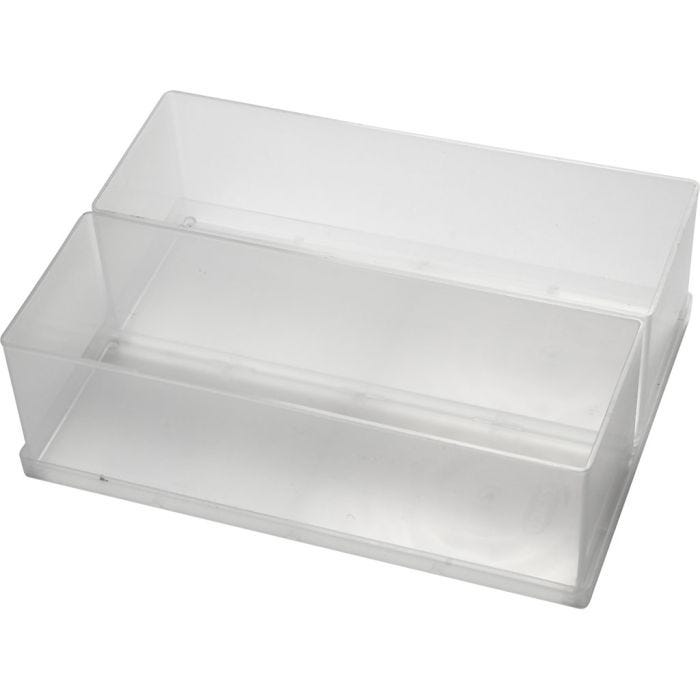 Boîte de rangement, dim. BA7-2, H : 80 mm, dim. 218x79 mm, 2 pièces/ 1 Pq.