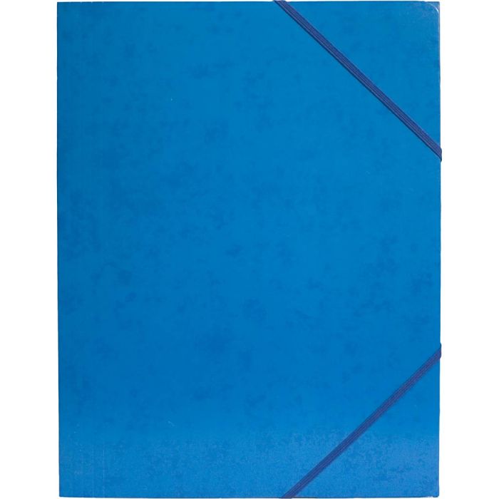 Chemises à élastiques, A4, dim. 22,9×32,4 cm, bleu, 1 pièce
