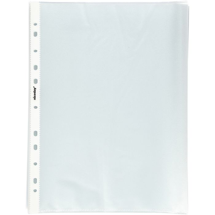 Plastic insteekhoezen, A4, vel 210x297 mm, 100 stuk/ 1 doos