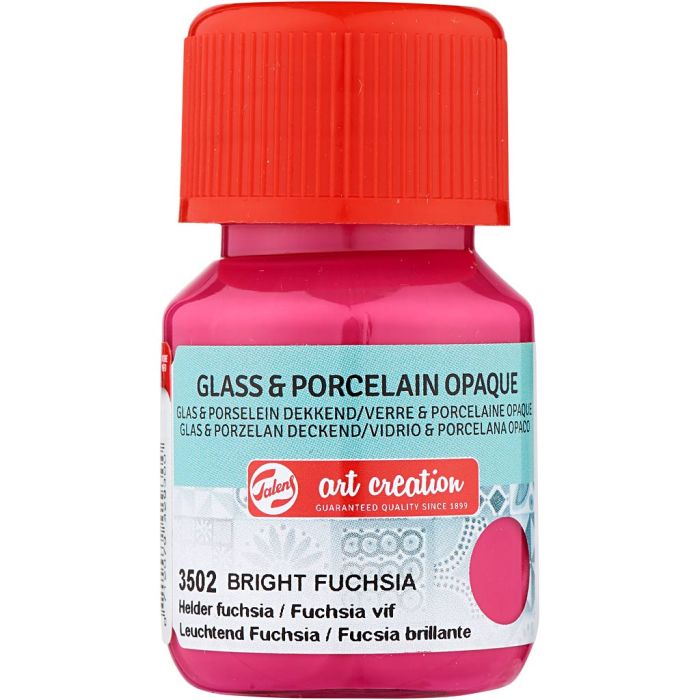 Keramiek- en porseleinverf, roze, 30 ml/ 1 fles