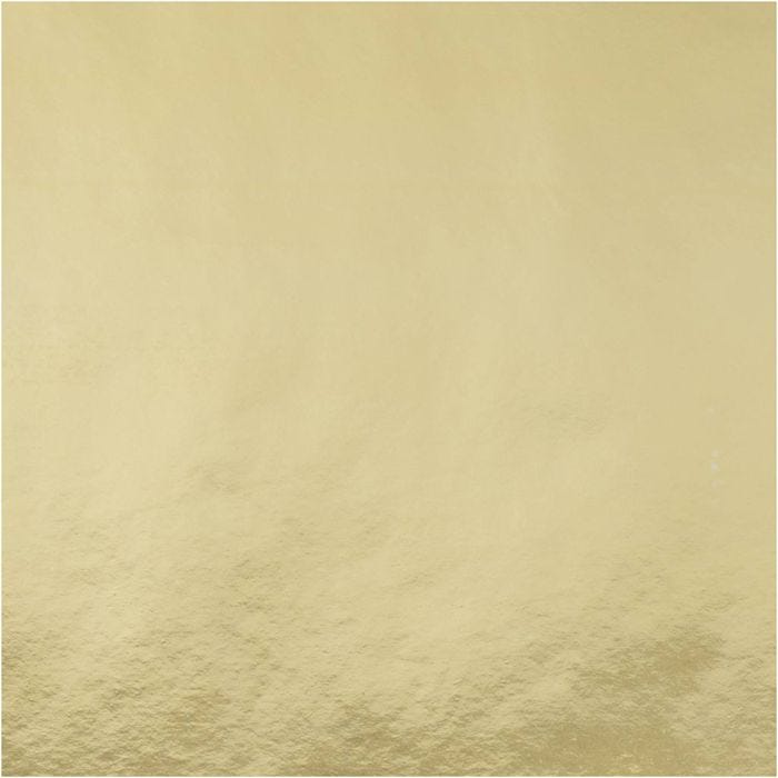 Papier cadeau, L : 50 cm, 65 gr, or, 100 m/ 1 rouleau
