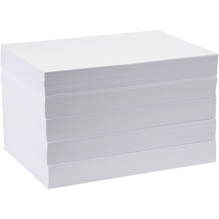 Papier à Dessin, A3, feuille 297x420 mm, 80 gr, blanc, 5x500 flles/ 1 Pq.