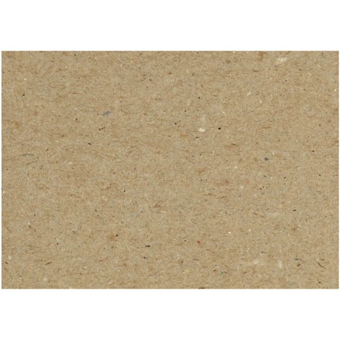 Carton Recyclé, A5, feuille 148x210 mm, 225 gr, brun gris, 125 flles/ 1 Pq.