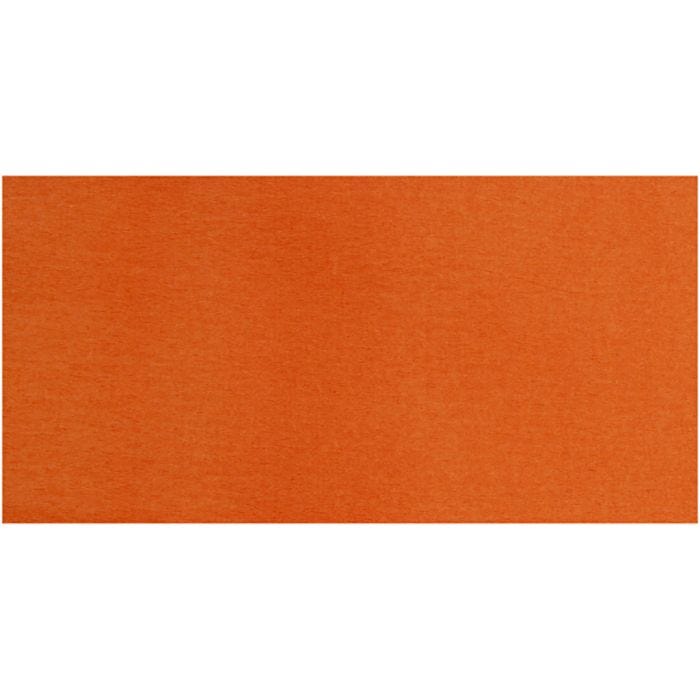 Papier Crépon, feuille 50x250 cm, orange, 10 pli/ 1 Pq.