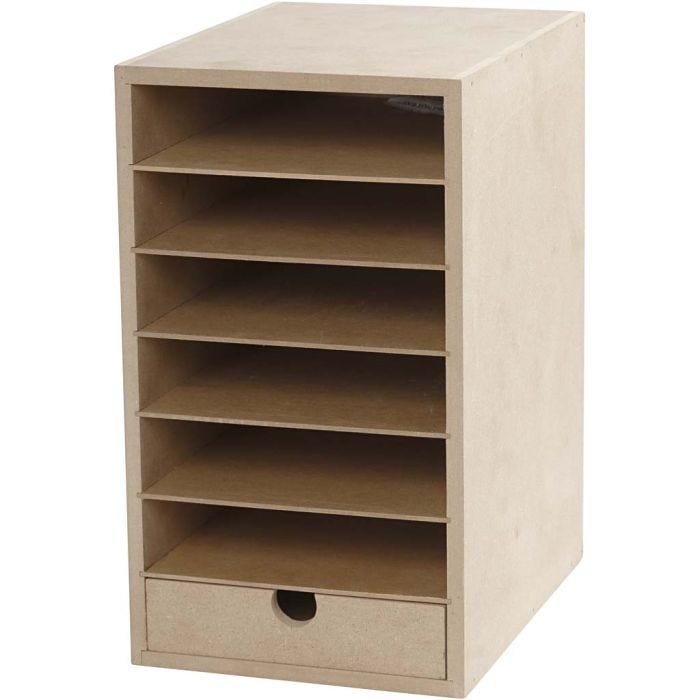 Unité de rangement pour papier, H : 31,5 cm, P: 24,5 cm, L : 18 cm, A5, 1 pièce