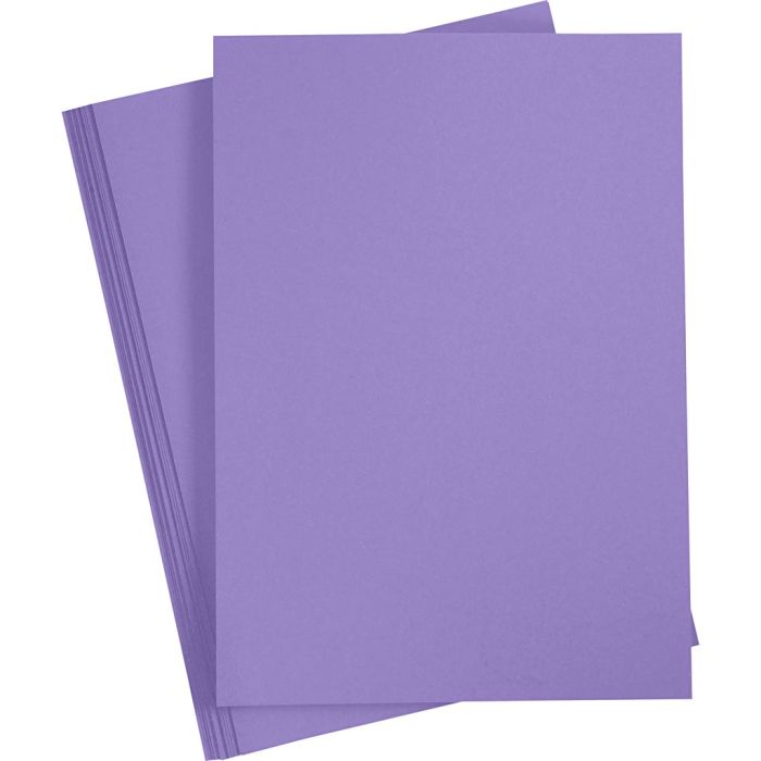 Papier cartonné, A3, 180 gr, violet, 25 flles/ 1 Pq.