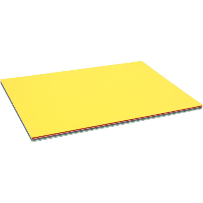 Carton de Printemps, A4, feuille 210x297 mm, 180 gr, ass. de couleurs, 30 flles ass./ 1 Pq.
