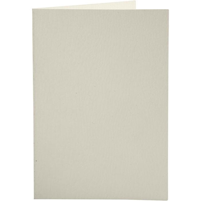 Cartes, dimension carte 10,5x15 cm, blanc cassé, 10 pièces/ 1 Pq.