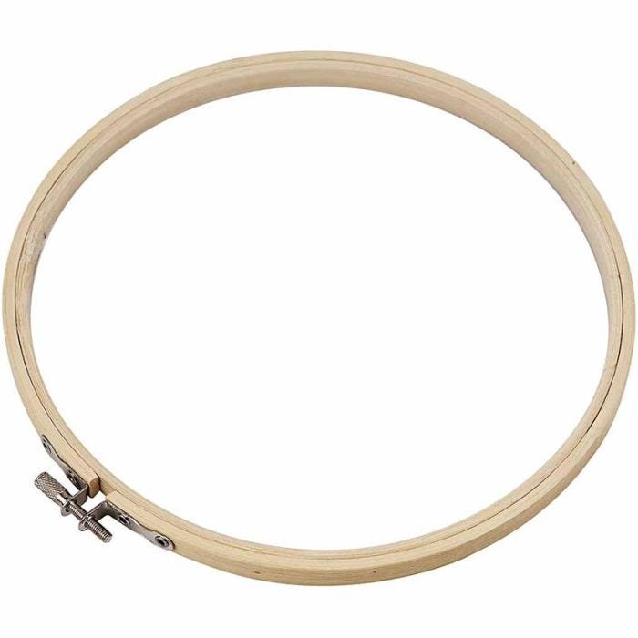 Cadre à broder, d 20 cm, 1 pièce