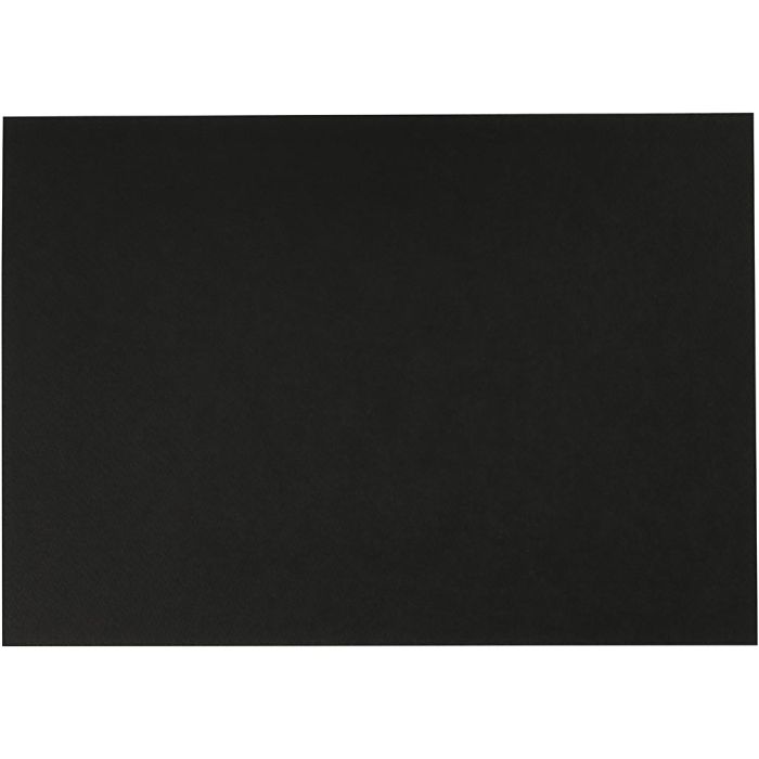 Papier Aquarelle, A4, feuille 210x297 mm, 230 gr, noir, 10 flles/ 1 Pq.