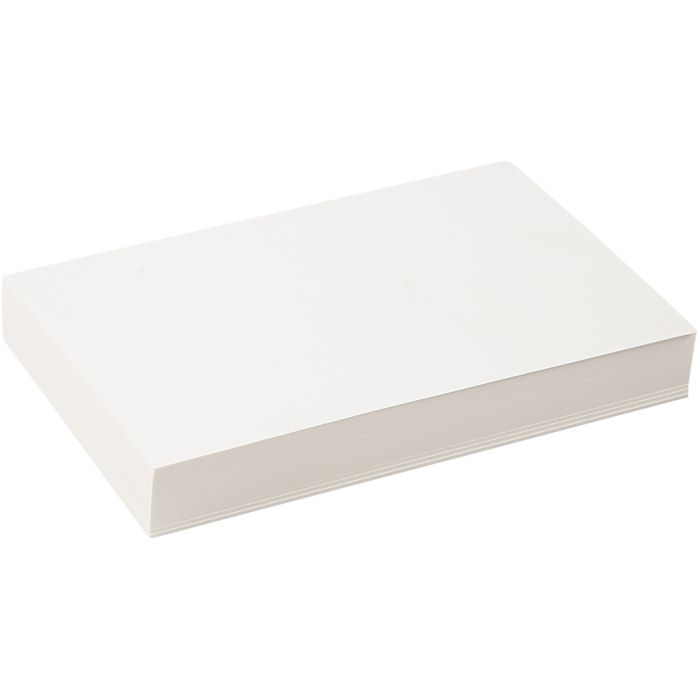 Papier aquarelle, A5, feuille 148x210 mm, 200 gr, blanc, 100 flles/ 1 Pq.