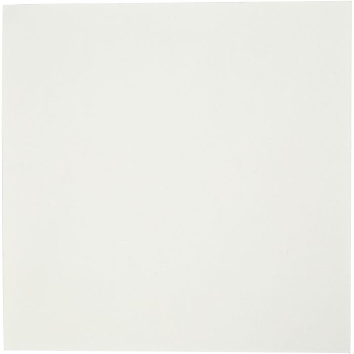 Papier aquarelle, feuille 120x120 mm, 200 gr, blanc, 100 flles/ 1 Pq.