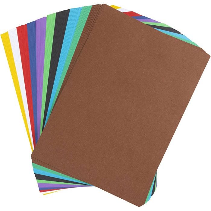 Papier Creativ, dim. A4, 120 gr, 500 flles/ 1 Pq.