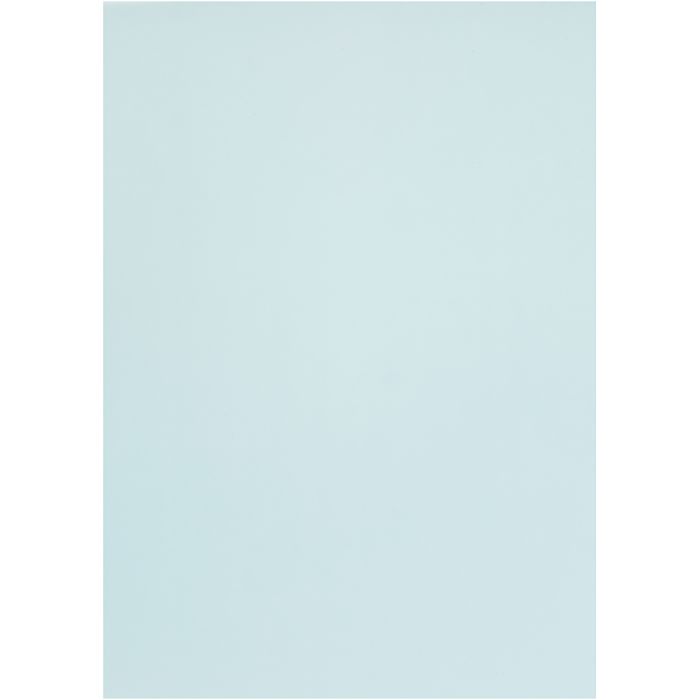 Papier Vélin, A4, feuille 210x297 mm, 100 gr, bleu clair, 10 flles/ 1 Pq.