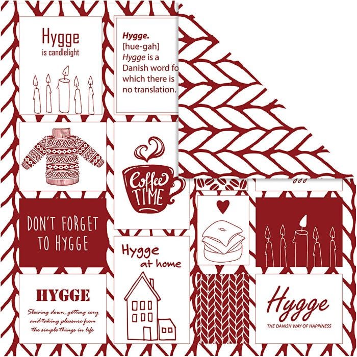 Papier Design, confort et tricot, feuille 30,5x30,5 cm, 180 gr, 5 flles/ 1 Pq.