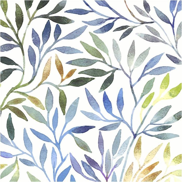 Serviettes de table, Feuilles de saule, dim. 33x33 cm, 20 pièces/ 1 Pq.