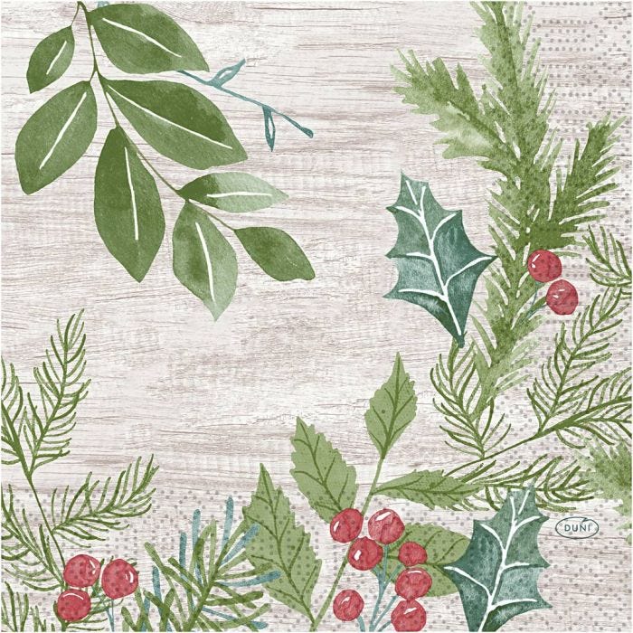 Serviettes de table, dim. 33x33 cm, 20 pièces/ 1 Pq.
