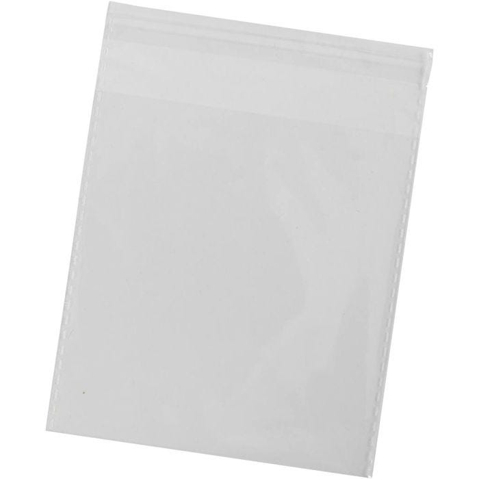 Sachet Cellophane, H : 11,3 cm, L : 11 cm, ép. 25 my, 200 pièces/ 1 Pq.