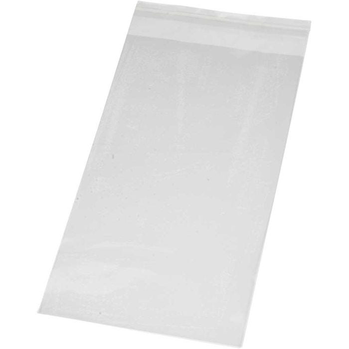 Sachet Cellophane, H : 22 cm, L : 12 cm, ép. 25 my, 20 pièces/ 1 Pq.