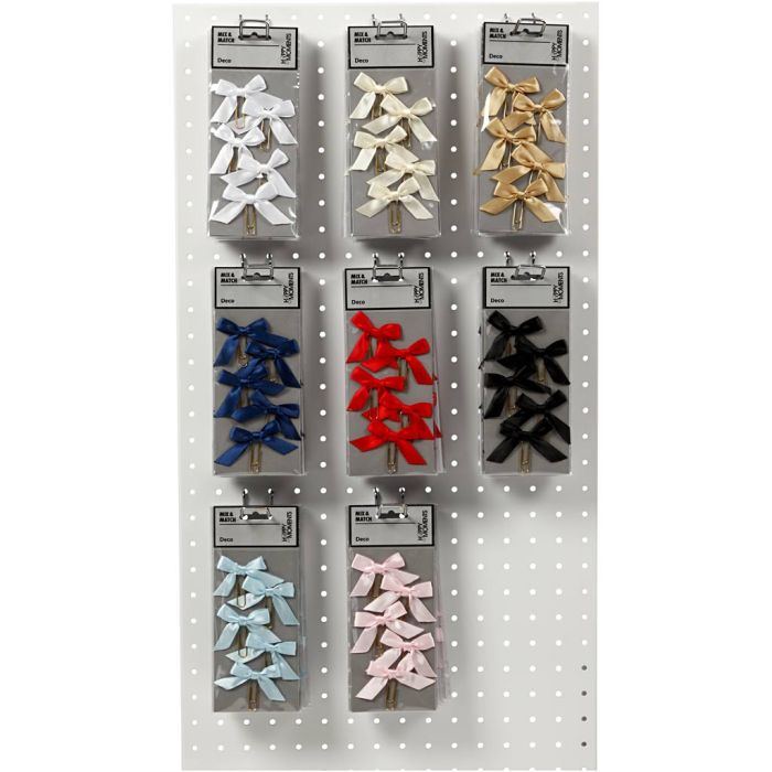 Trombones, dim. 40x70 mm, ass. de couleurs, 8x10 Pq./ 1 Pq.