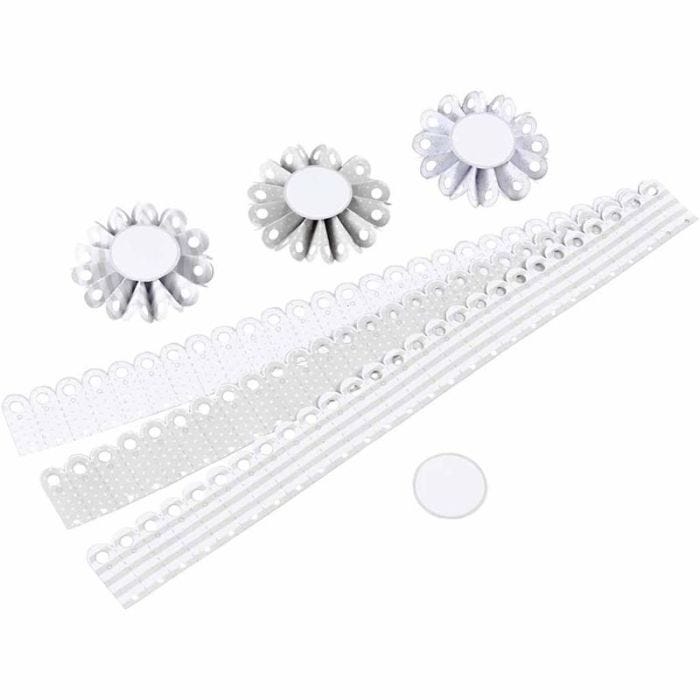 Rosettes, d 8 cm, 160 gr, 6 pièces/ 1 Pq.