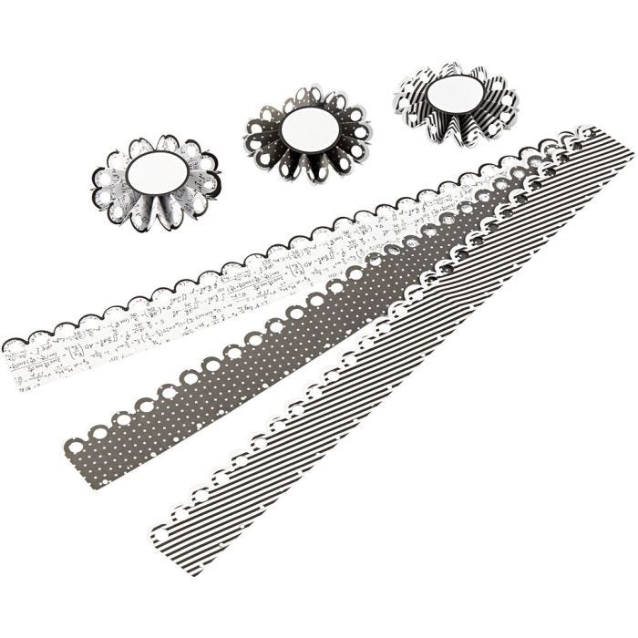 Rosettes, d 8 cm, 160 gr, 6 pièces/ 1 Pq.