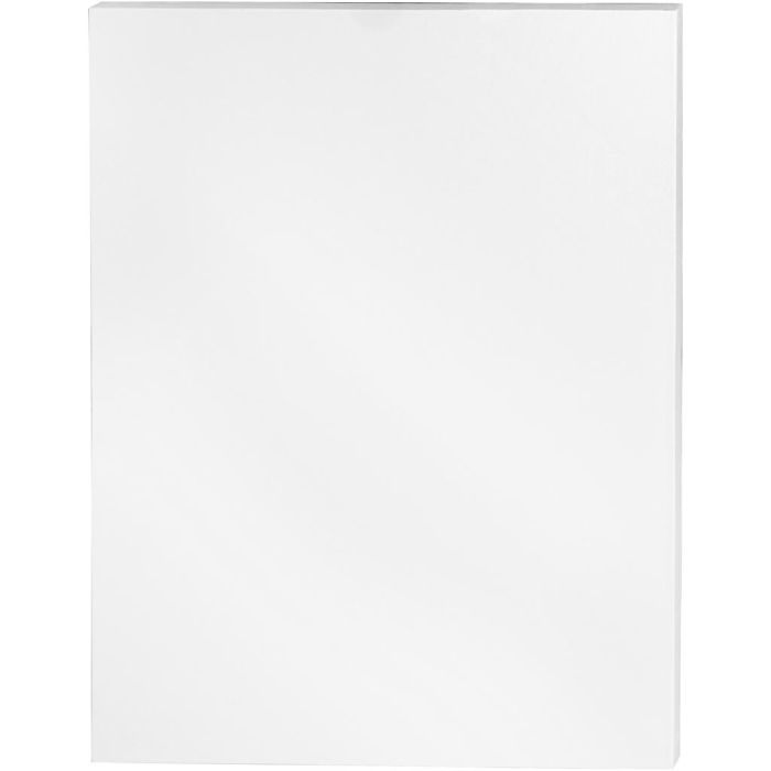 Entoilé, P: 3,7 cm, dim. 70x90 cm, 360 gr, blanc, 5 pièces/ 1 Pq.