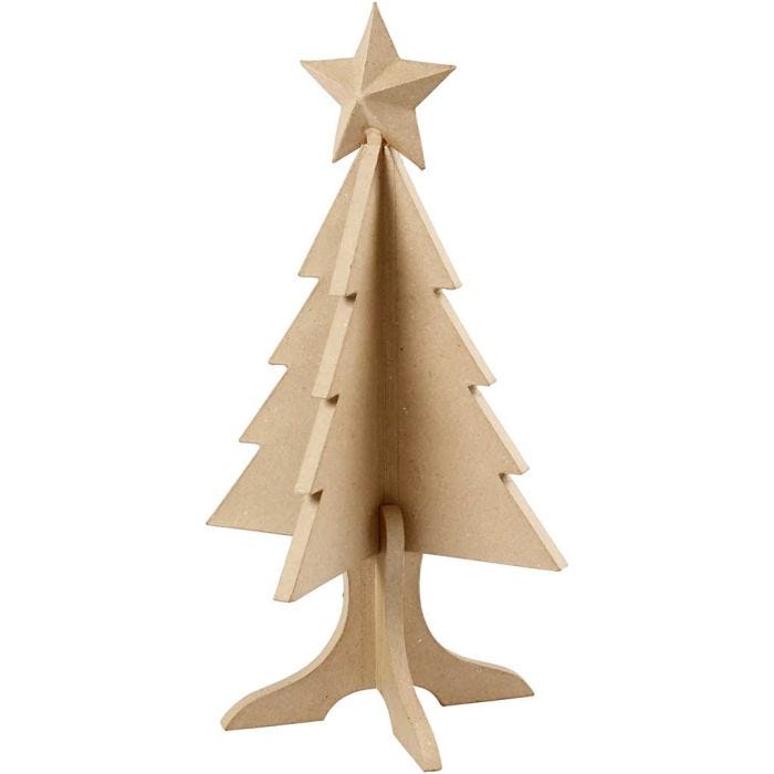 Sapin de Noël, H : 63 cm, d 34 cm, 1 pièce