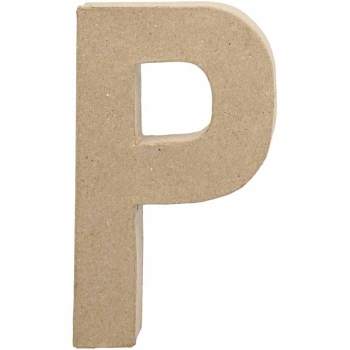 Lettre, P, H : 20,5 cm, L : 11,4 cm, ép. 2,5 cm, 1 pièce