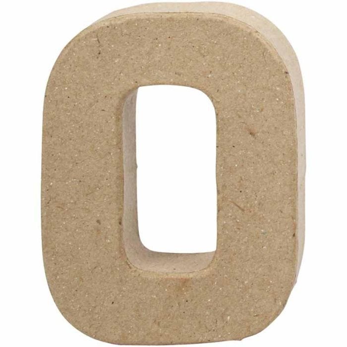 Lettre, O, H : 10 cm, L : 7,8 cm, ép. 1,7 cm, 1 pièce