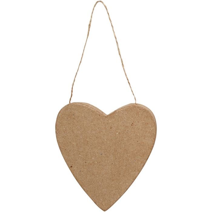 Coeur, H : 12,5 cm, 1 pièce