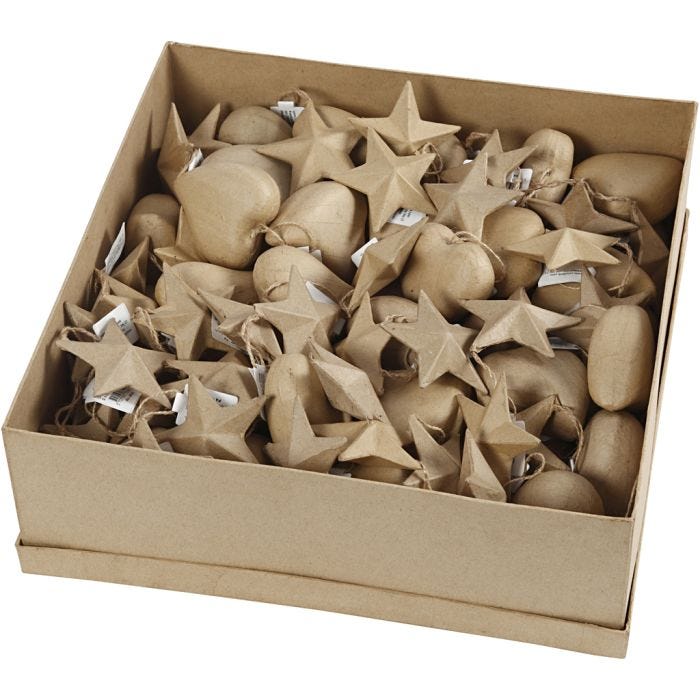 Décorations de Noël , d 8 cm, 80 pièces/ 1 Pq.