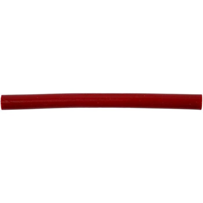 Cire pour pistolet , L : 10 cm, d 8 mm, rouge, 6 pièces/ 1 Pq.