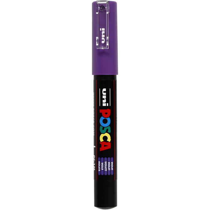 Feutre Posca, dim. PC-1M, trait 0,7 mm, extra fin, violet, 1 pièce