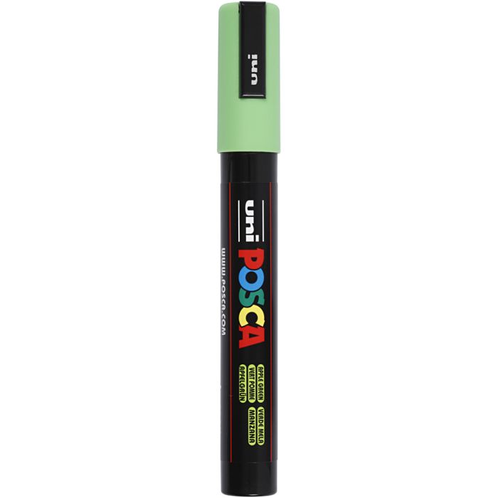 Feutre Posca, dim. PC-5M, trait 2,5 mm, Apple Green, 1 pièce