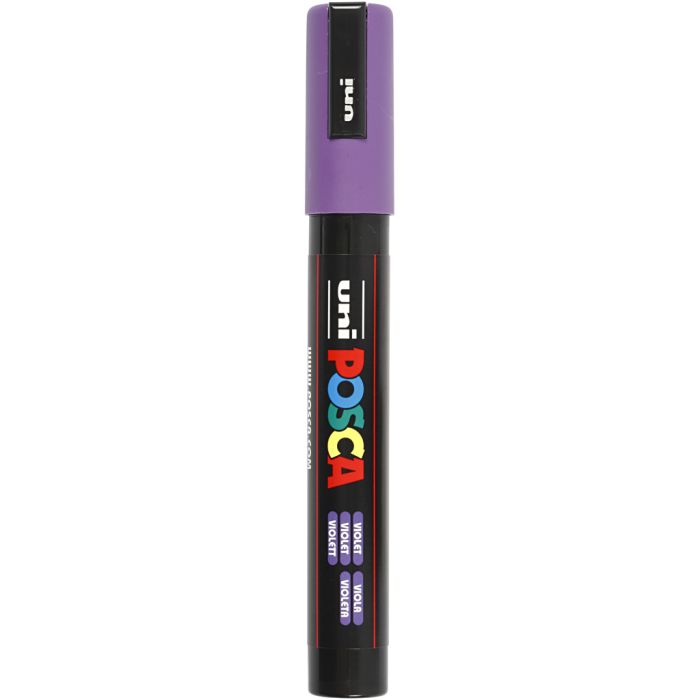 Feutre Posca, dim. PC-5M, trait 2,5 mm, moyen, violet, 1 pièce