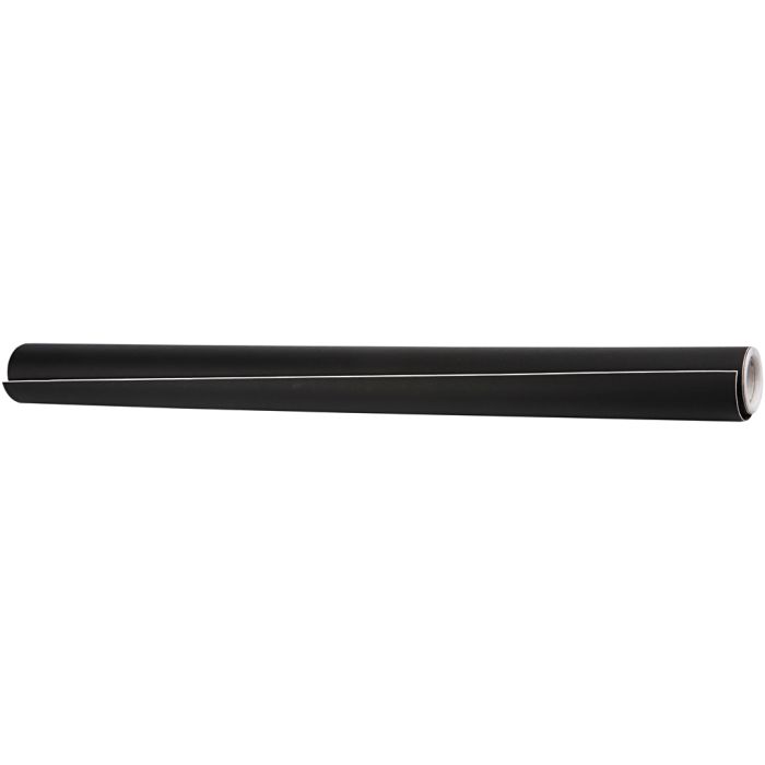 Film type « tableau noir », L : 45 cm, noir, 2 m/ 1 rouleau
